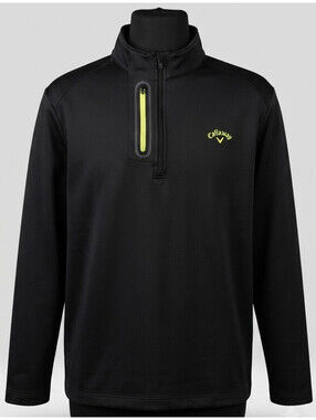 Callaway Men's Black 1/2 Zip Golf Pullover Jacket Size XXL
